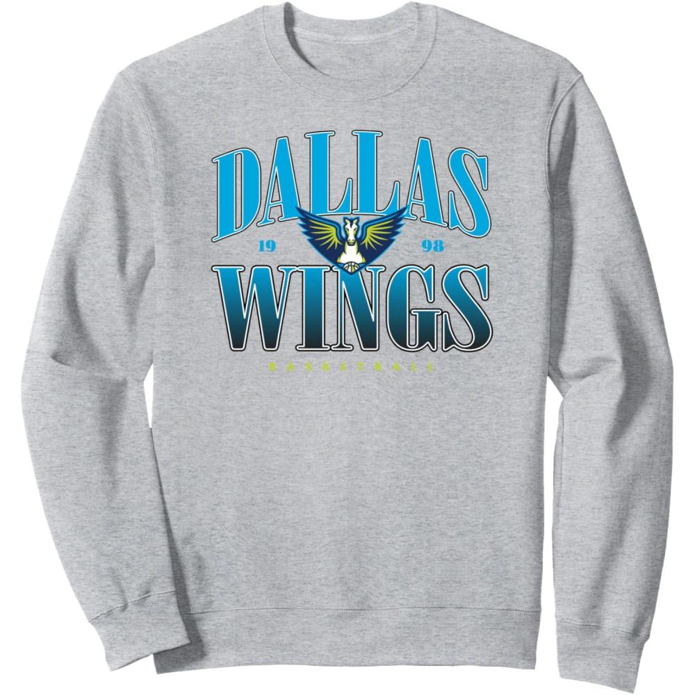 imageWNBA Dallas Wings Courtside SweatshirtHeather Grey