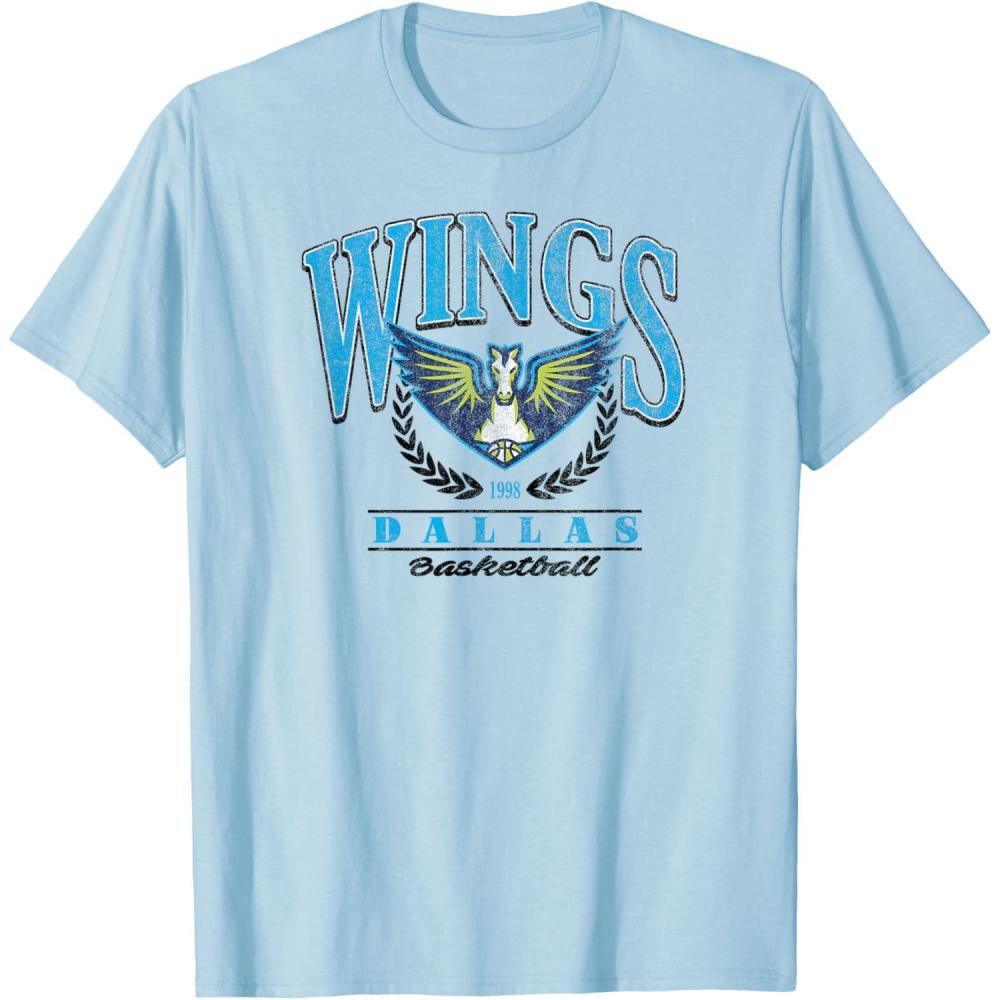 imageWNBA Dallas Wings Top Class Out of Bounds TShirtBaby Blue