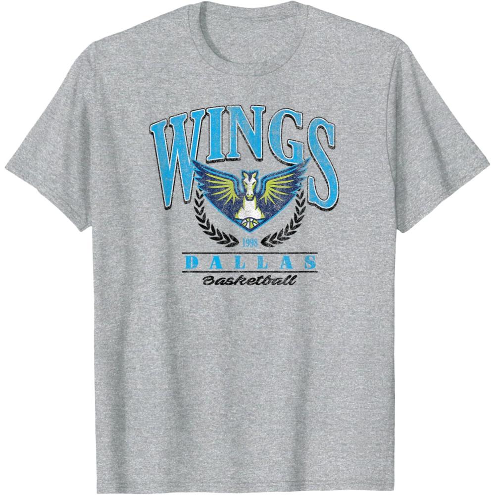 imageWNBA Dallas Wings Top Class Out of Bounds TShirtHeather Grey