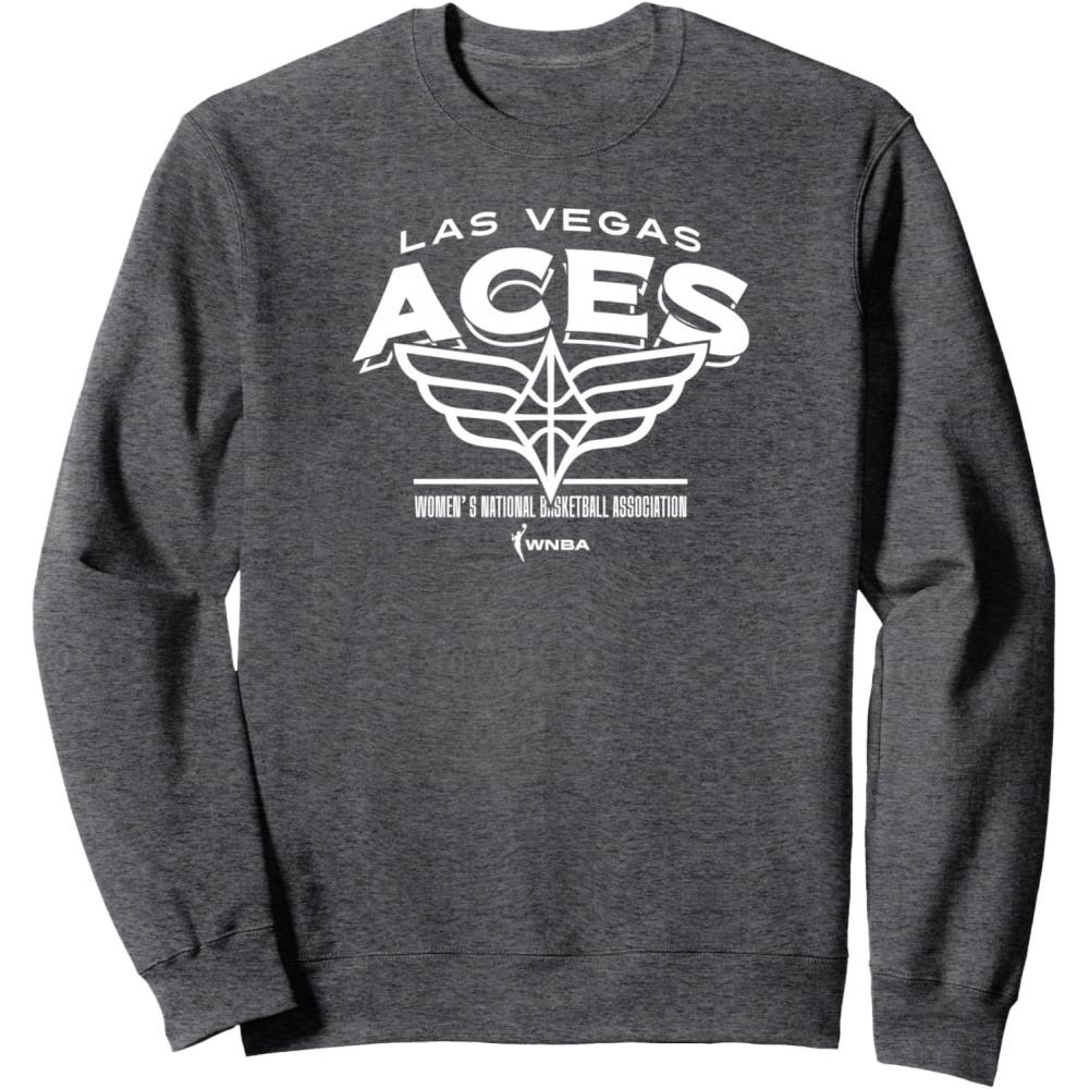 imageWNBA Las Vegas Aces Full House SweatshirtDark Heather Grey
