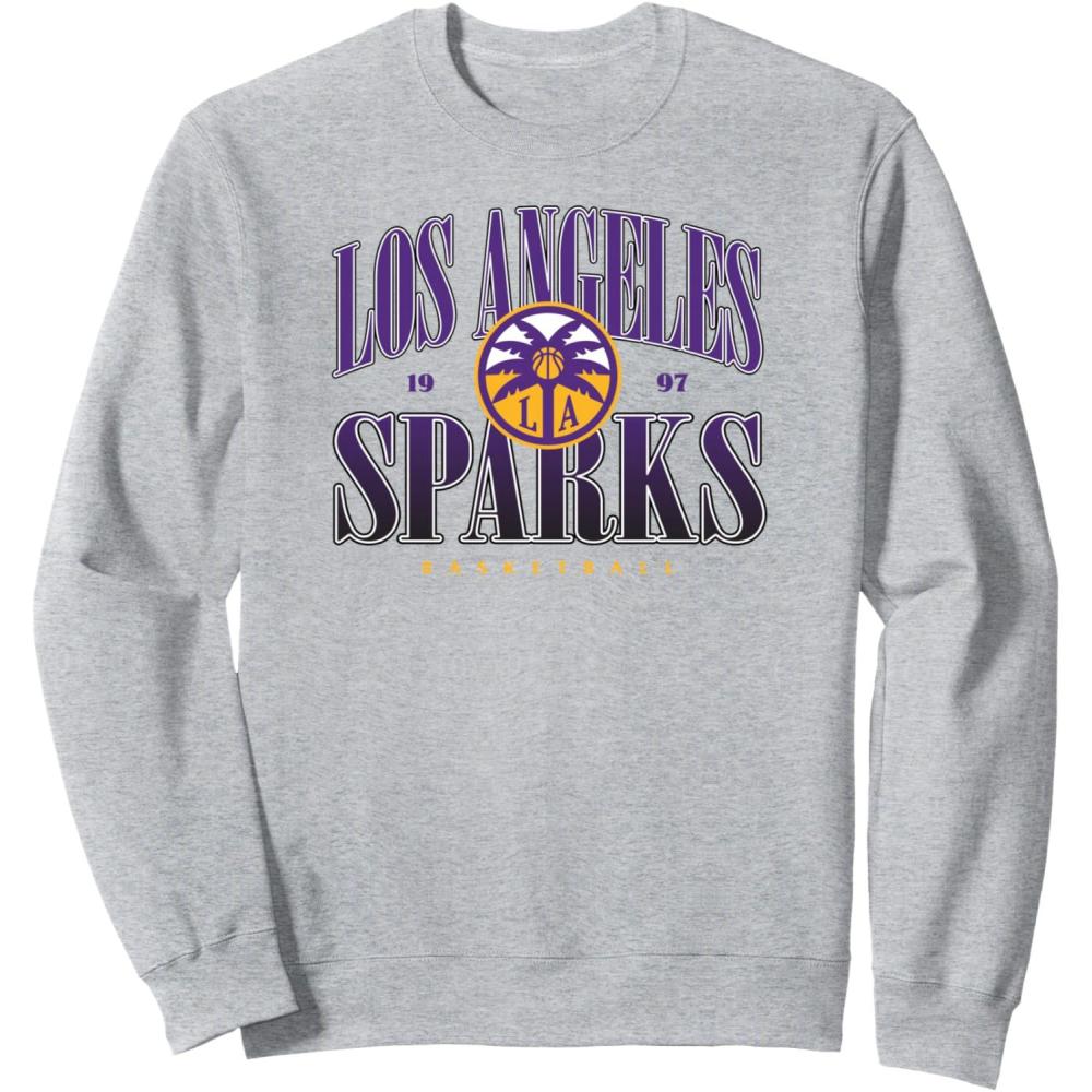 imageWNBA Los Angeles Sparks Courtside SweatshirtHeather Grey