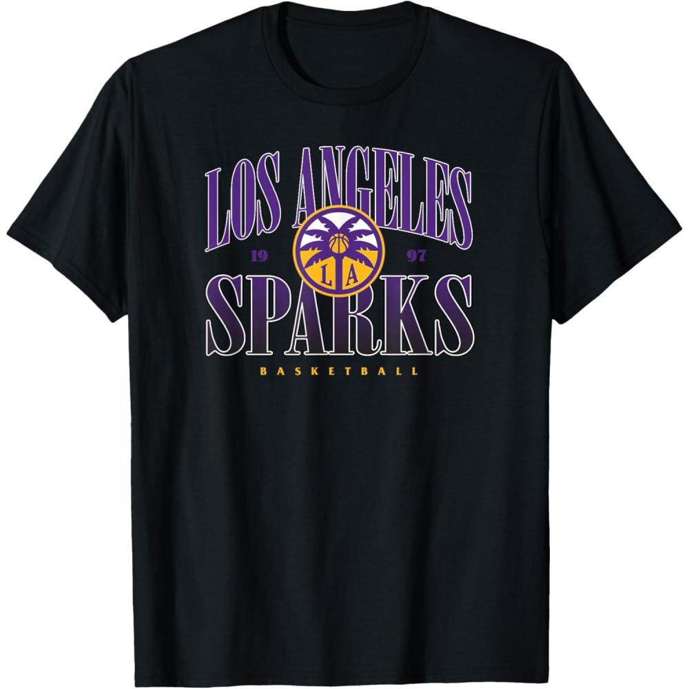 imageWNBA Los Angeles Sparks Courtside TShirtBlack