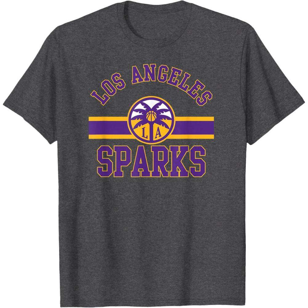 imageWNBA Los Angeles Sparks Downtown TShirtDark Heather Grey
