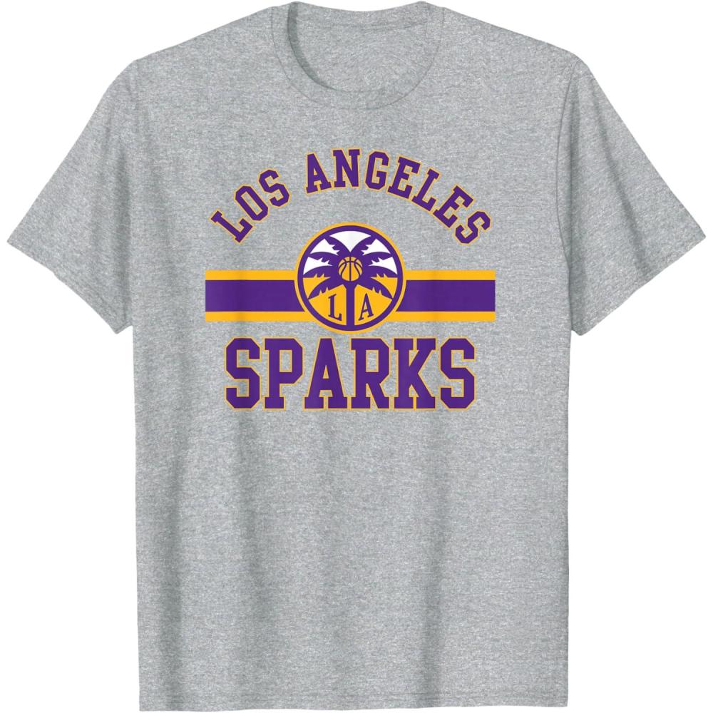 imageWNBA Los Angeles Sparks Downtown TShirtHeather Grey