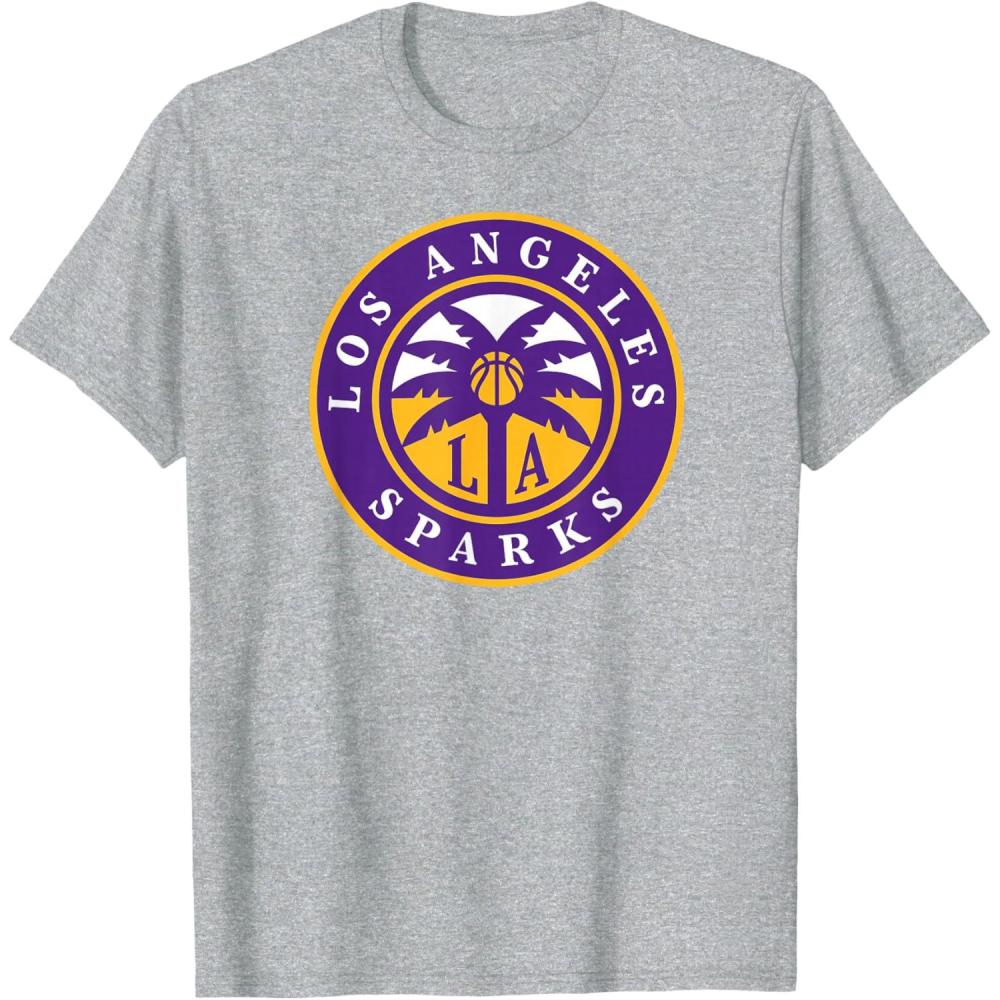 imageWNBA Los Angeles Sparks Fan Base TShirtHeather Grey