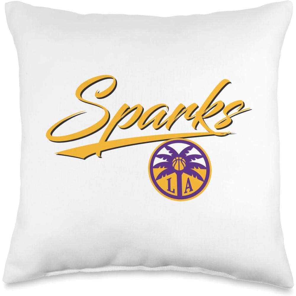 imageWNBA Los Angeles Sparks Officially Licensed Throw Pillow