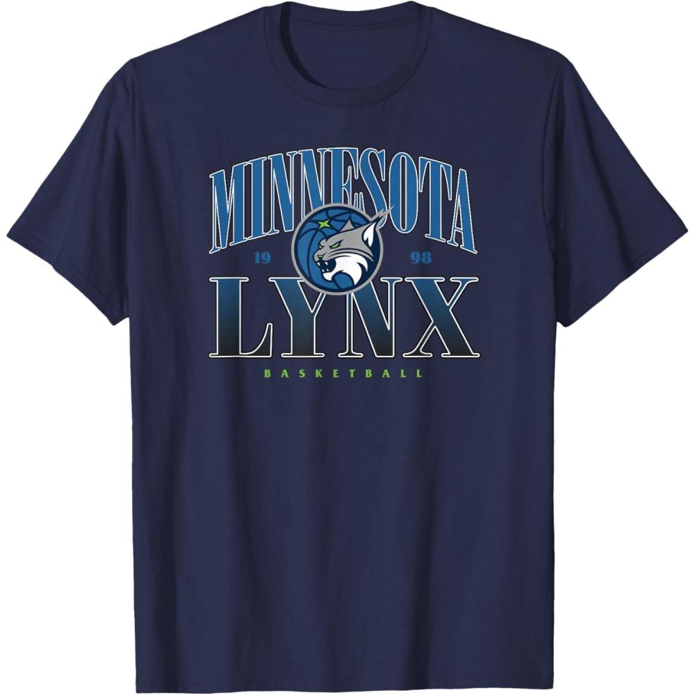 imageWNBA Minnesota Lynx Courtside TShirtNavy Blue