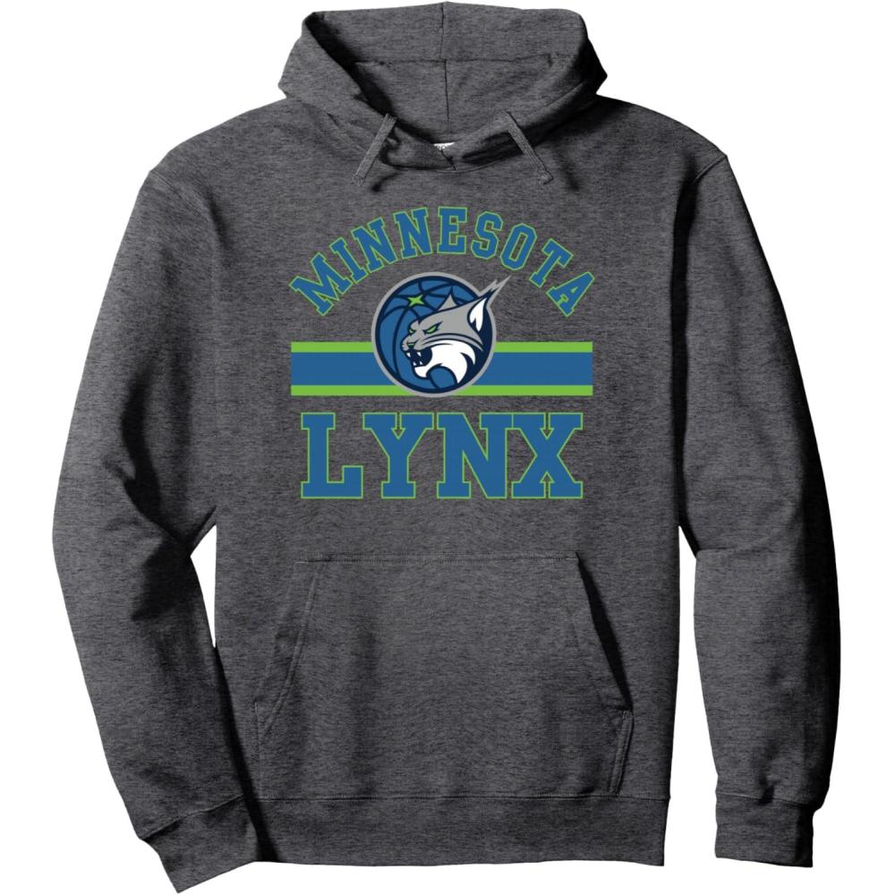 imageWNBA Minnesota Lynx Downtown Pullover HoodieDark Heather Grey