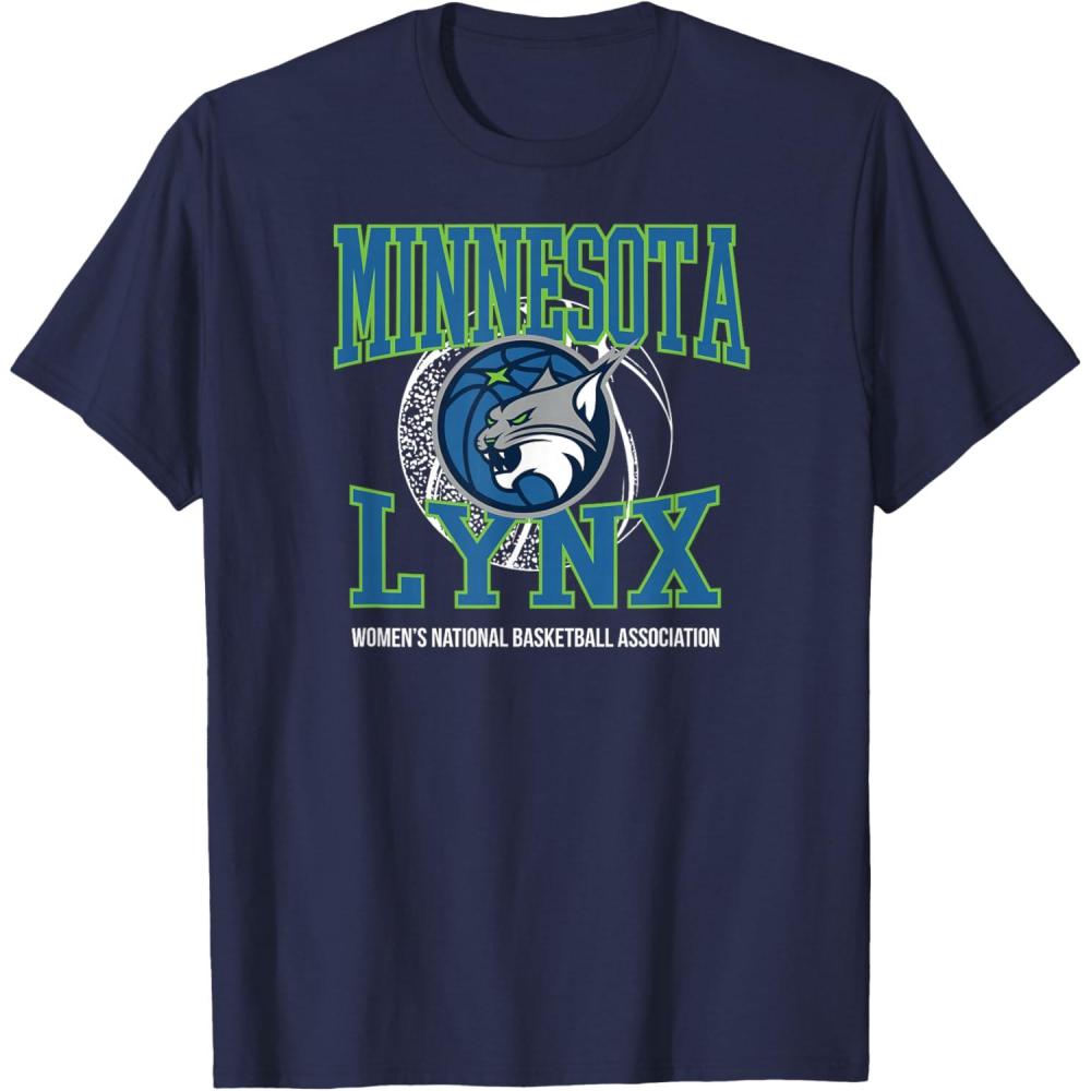 imageWNBA Minnesota Lynx Home Court TShirtNavy Blue