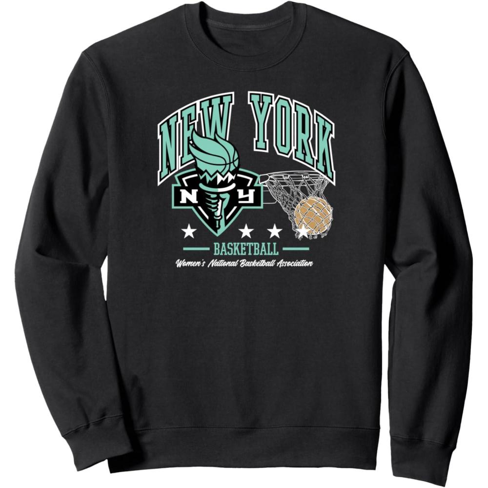 imageWNBA New York Liberty City Side SweatshirtBlack