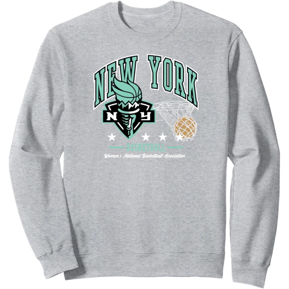 imageWNBA New York Liberty City Side SweatshirtHeather Grey
