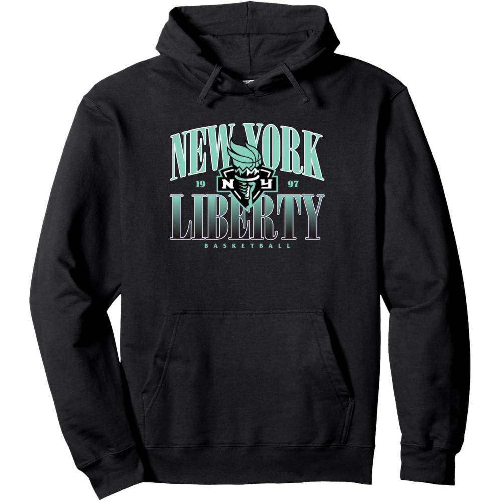 imageWNBA New York Liberty Courtside Pullover HoodieBlack