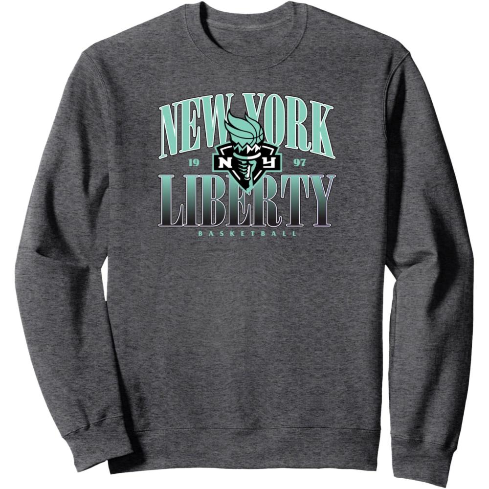 imageWNBA New York Liberty Courtside SweatshirtDark Heather Grey