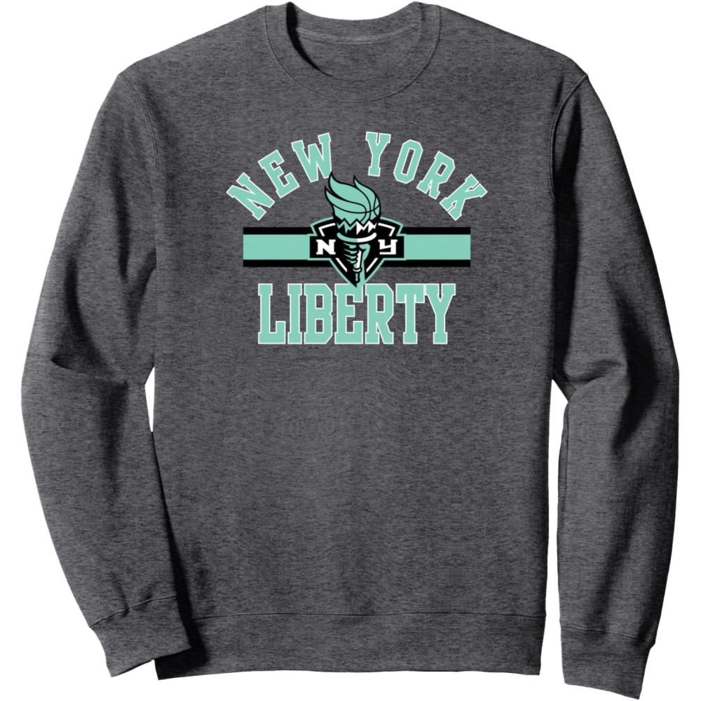 imageWNBA New York Liberty Downtown SweatshirtDark Heather Grey