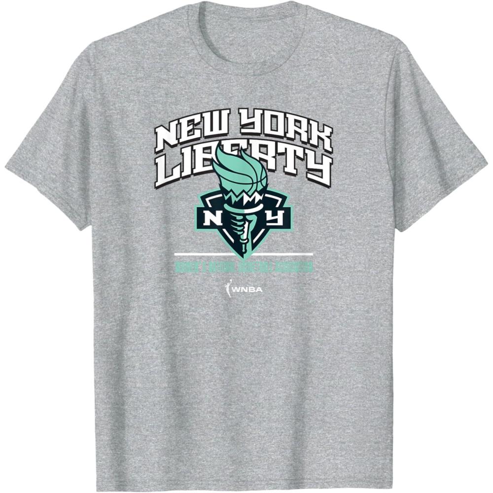 imageWNBA New York Liberty Jump Start TShirtHeather Grey
