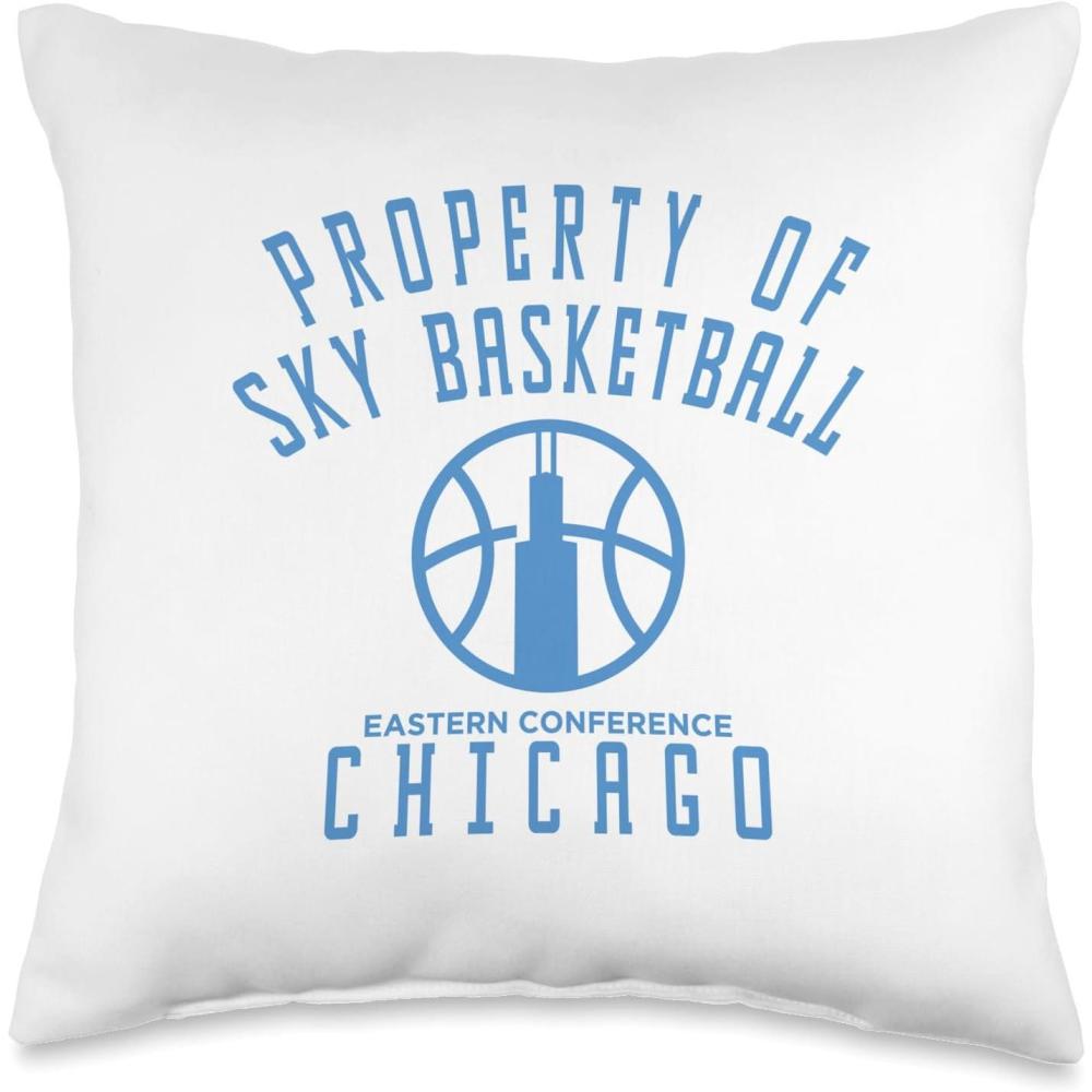 imageWNBA Property Of Chicago Sky Licensed Throw Pillow