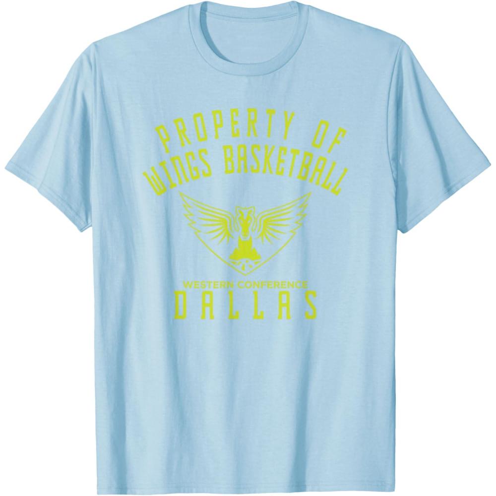 imageWNBA Property Of Dallas Wings Licensed TShirtBaby Blue