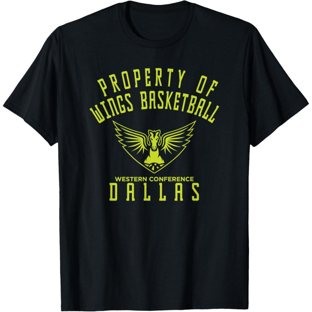 imageWNBA Property Of Dallas Wings Licensed TShirtBlack