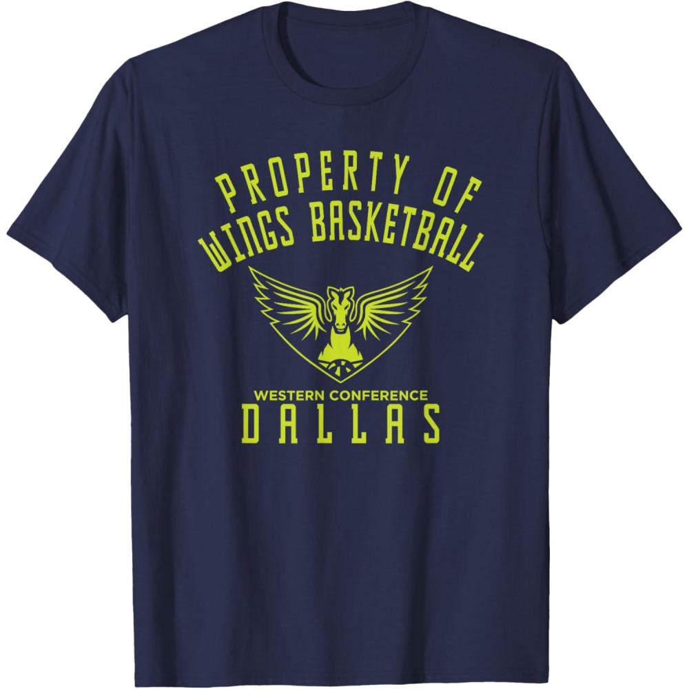 imageWNBA Property Of Dallas Wings Licensed TShirtNavy Blue