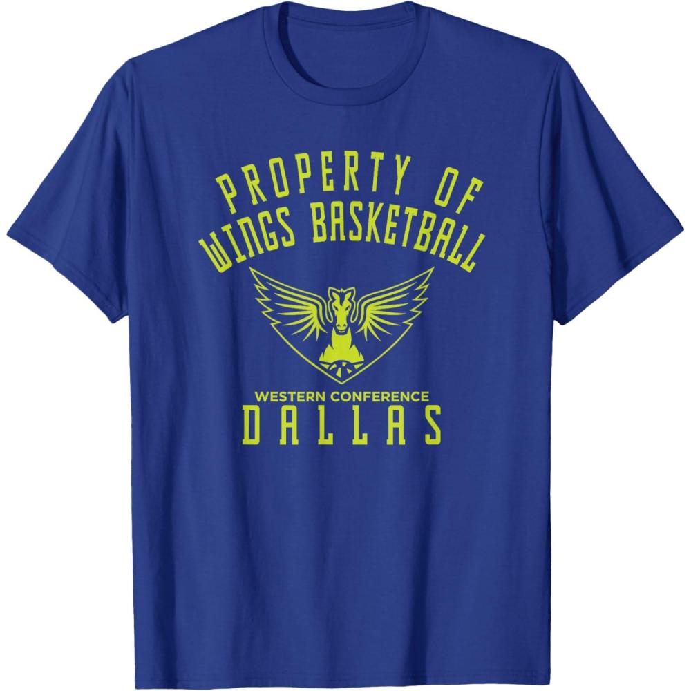 imageWNBA Property Of Dallas Wings Licensed TShirtRoyal Blue
