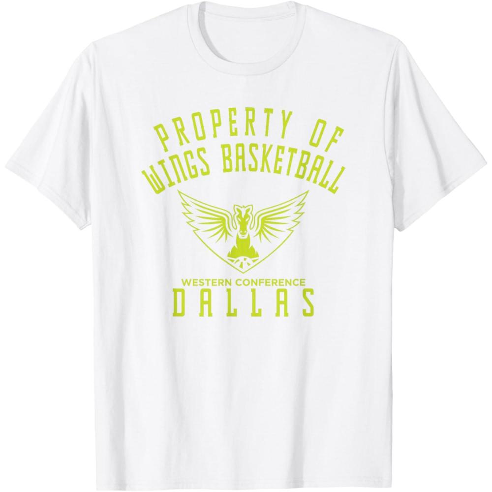 imageWNBA Property Of Dallas Wings Licensed TShirtWhite