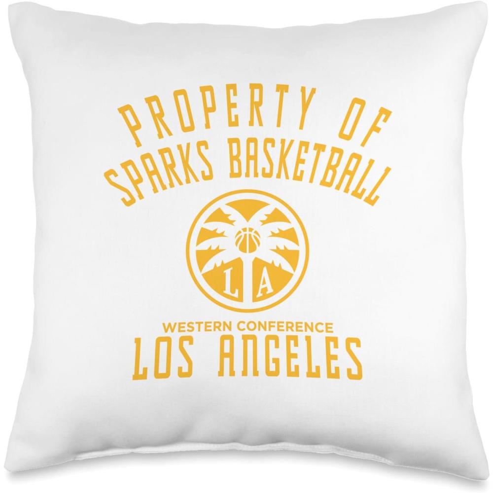 imageWNBA Property Of Los Angeles Sparks Licensed Throw Pillow