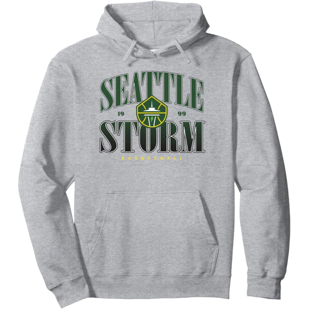 imageWNBA Seattle Storm Courtside Pullover HoodieHeather Grey
