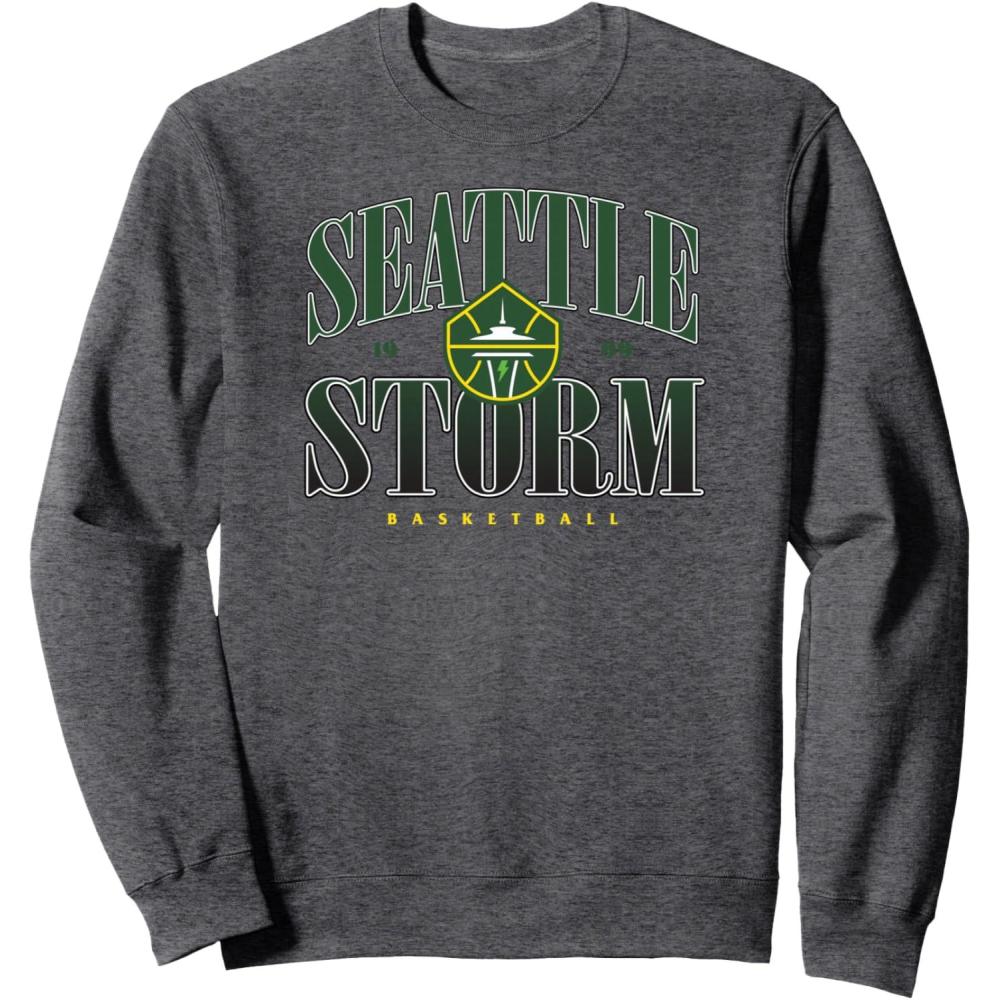 imageWNBA Seattle Storm Courtside SweatshirtDark Heather Grey