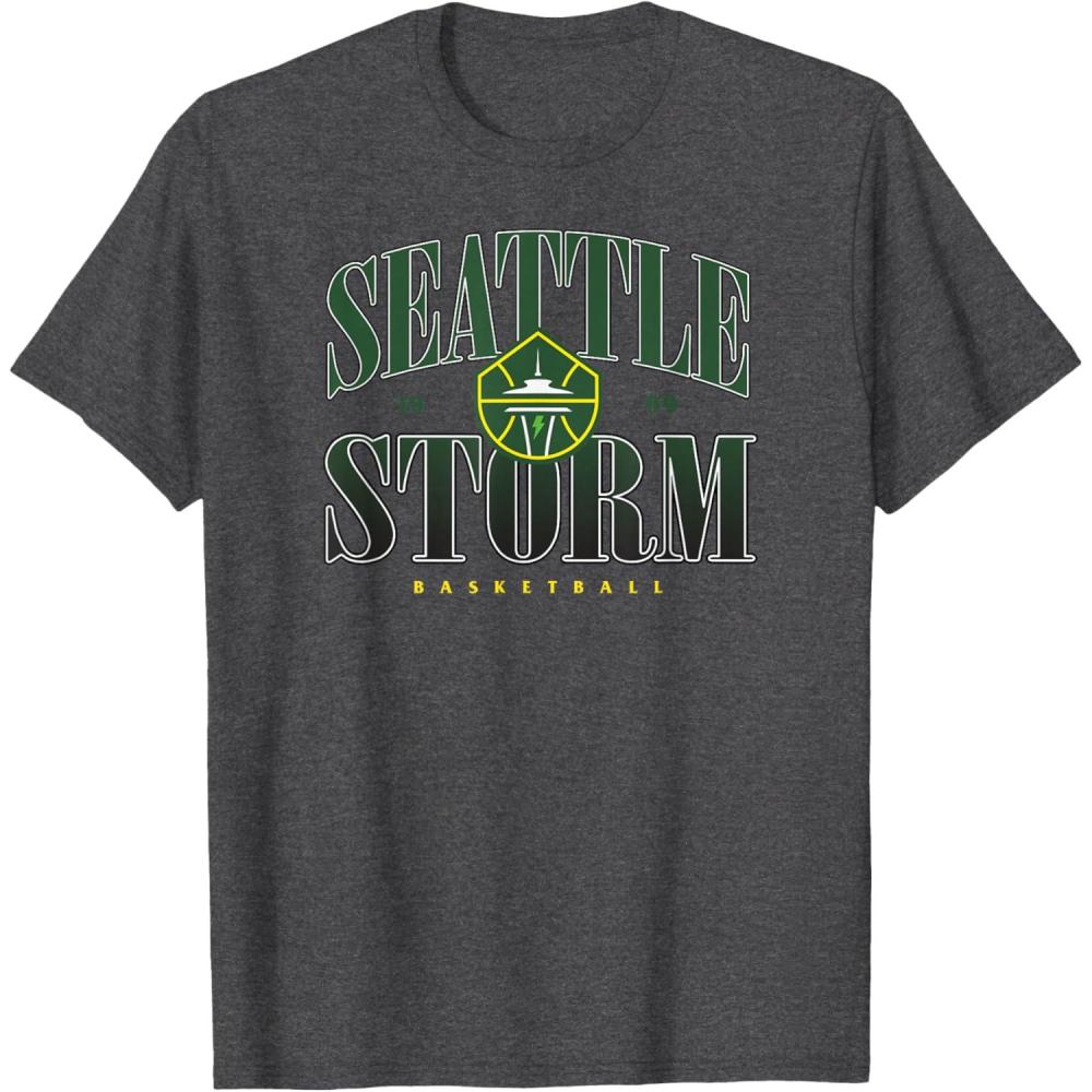 imageWNBA Seattle Storm Courtside TShirtDark Heather Grey