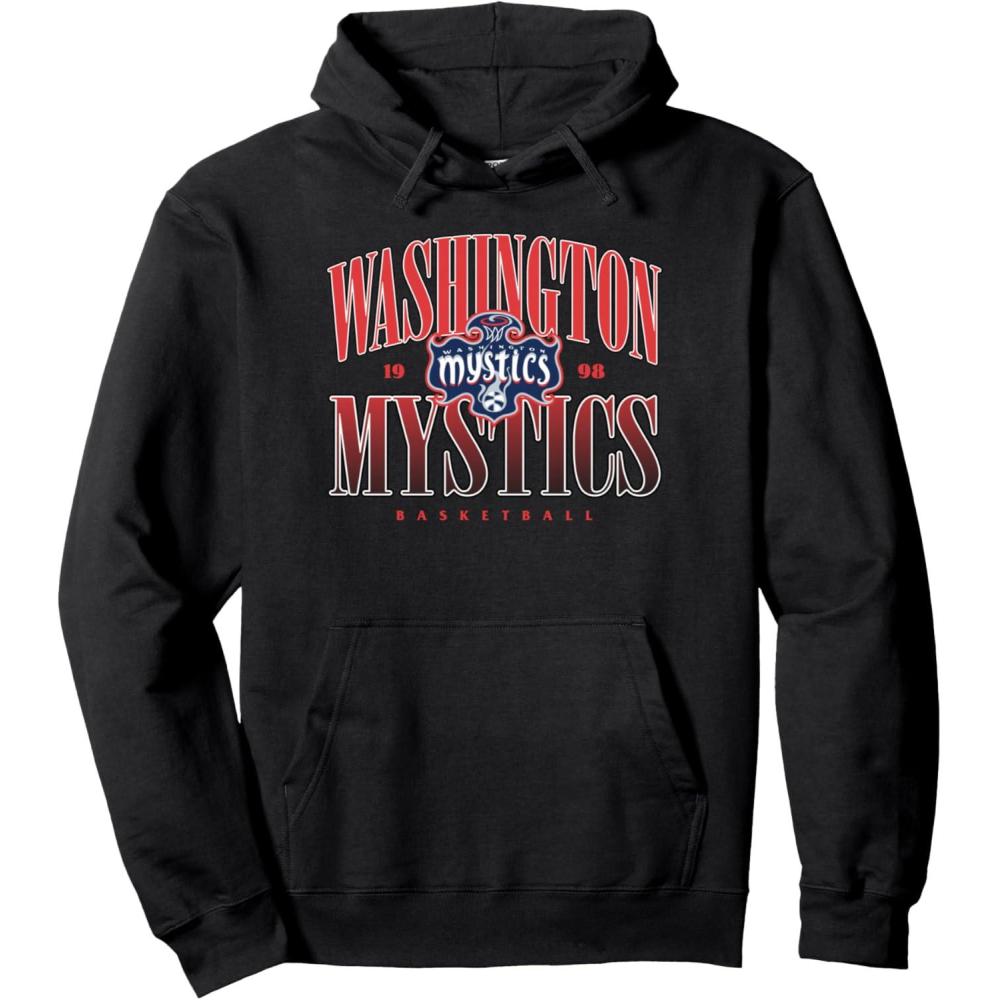 imageWNBA Washington Mystics Courtside Pullover HoodieBlack