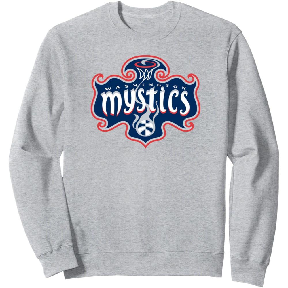 imageWNBA Washington Mystics Fan Base SweatshirtHeather Grey