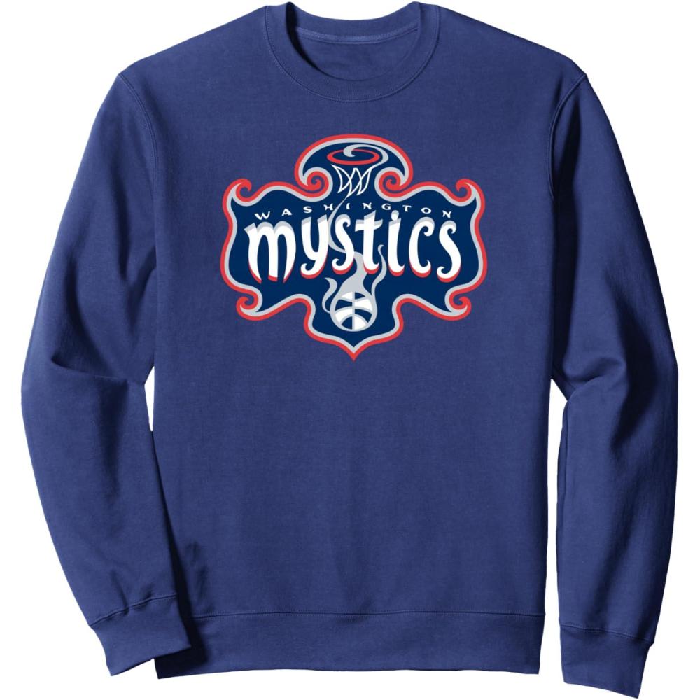 imageWNBA Washington Mystics Fan Base SweatshirtNavy Blue