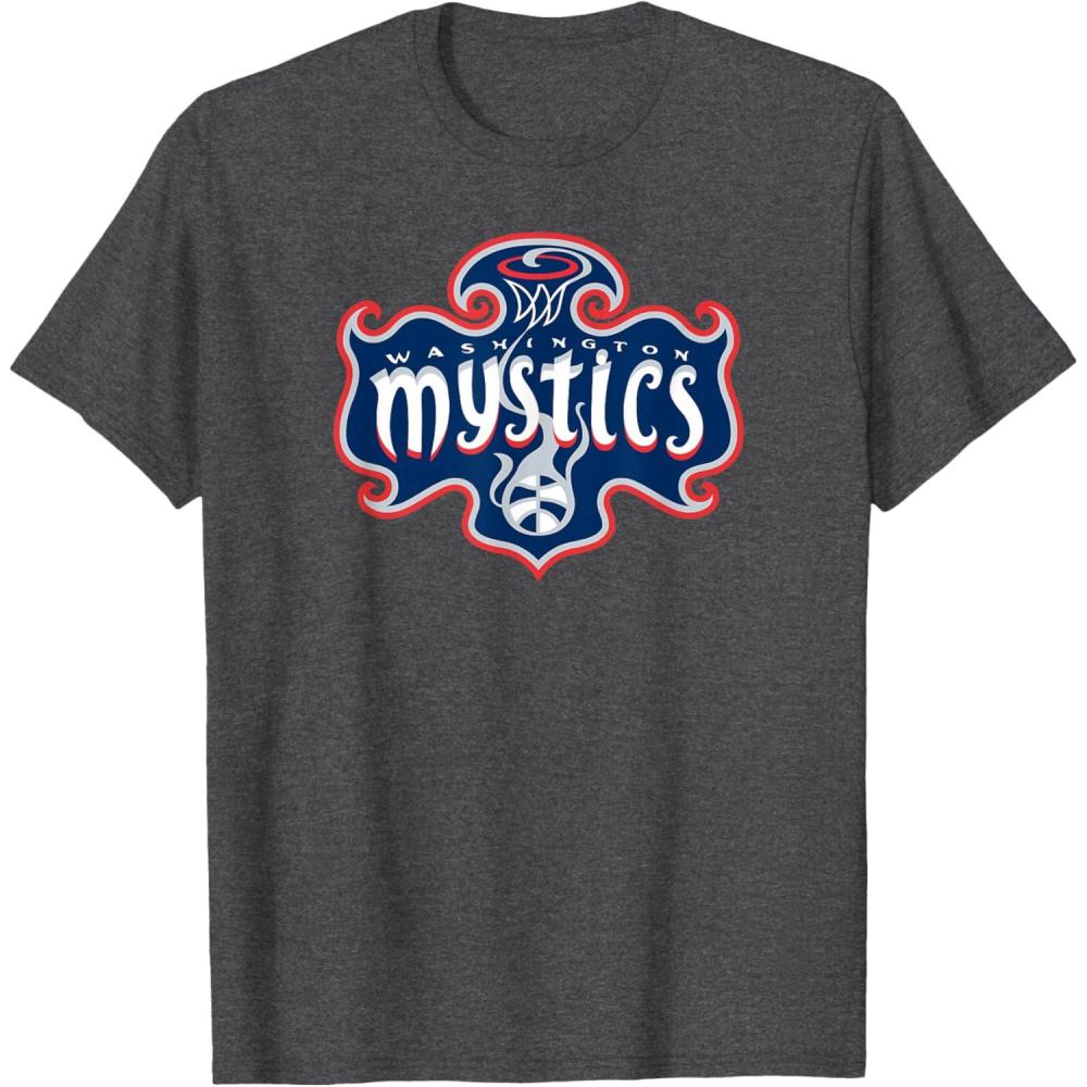 imageWNBA Washington Mystics Fan Base TShirtDark Heather Grey
