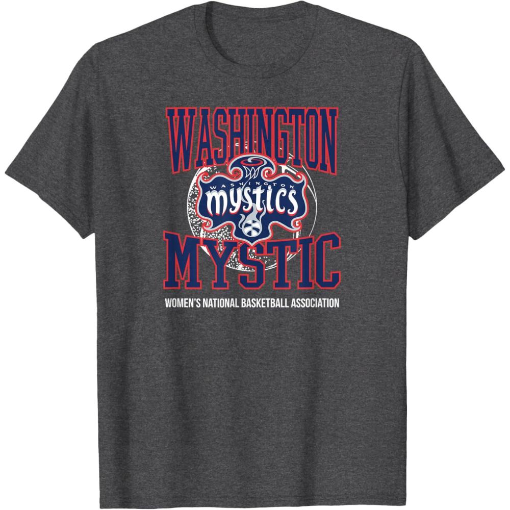 imageWNBA Washington Mystics Home Court Midtown TShirtDark Heather Grey
