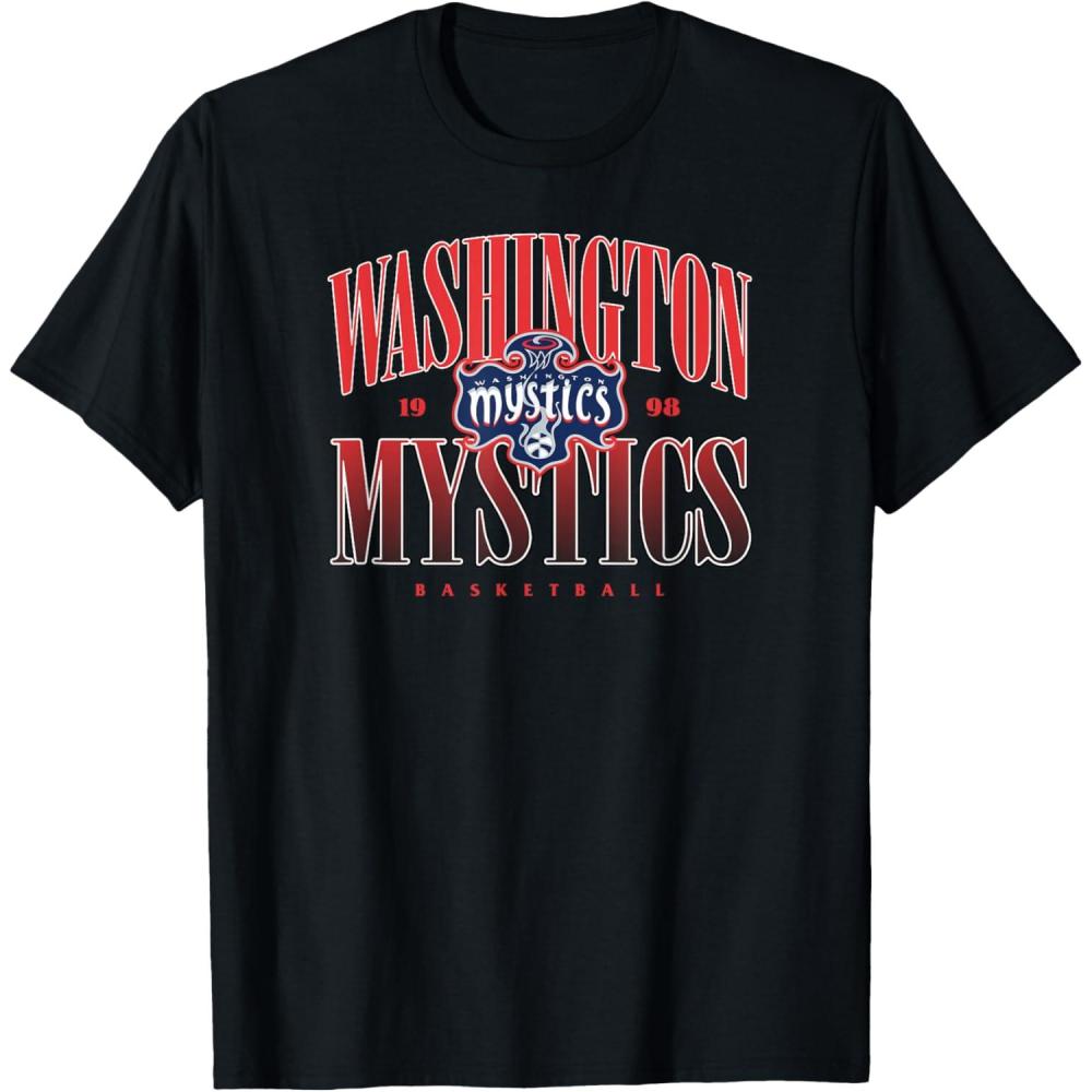 imageWNBA Washington MysticsCourtside TShirtBlack