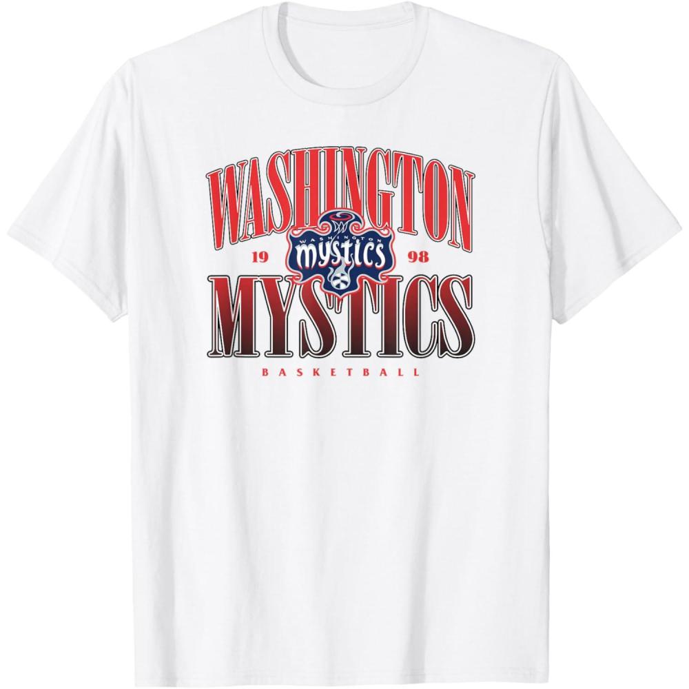 imageWNBA Washington MysticsCourtside TShirtWhite