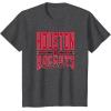 NBA Houston Rockets Nonstop Action T-Shirt(Dark Heather Grey)