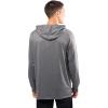 Ultra Game Men NBA Official Super Soft Lightweight Pullover Hoodie Sweatshirt(Heather Charcoal)