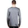 Ultra Game Men’s NBA Official Active Long Sleeves Pullover T-Shirt(Heather Charcoal)