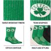 Ultra Game Men’s NBA Official Athletic Cushioned Core Logo Team Crew Socks-3 Pack(Team Color)