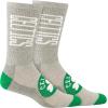 Ultra Game Men’s NBA Official Athletic Cushioned Vertical Attack Team Crew Socks-3 Pack(Team Color)
