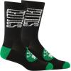 Ultra Game Men’s NBA Official Athletic Cushioned Vertical Attack Team Crew Socks-3 Pack(Team Color)