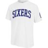 Ultra Game Men’s NBA Official Embroidered Letters Super Soft T-Shirt(Team Color)