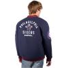Ultra Game Men’s NBA Official Game Time Varsity Jacket(Team Color 23)