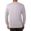 Ultra Game Men’s NBA Official Long Sleeve Athletic Quick Dry Performance T-Shirt(Heather Gray)