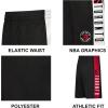 Ultra Game Men’s NBA Official Mesh Basketball Shorts(Houston Rockets)