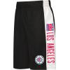 Ultra Game Men’s NBA Official Mesh Basketball Shorts(Los Angeles Clippers)