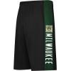 Ultra Game Men’s NBA Official Mesh Basketball Shorts(Milwaukee Bucks)