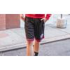 Ultra Game Men’s NBA Official Soft Air Mesh Ultimate Basketball Shorts-Classic Fit(Black)