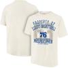 Ultra Game Men’s NBA Official Standard Super Soft Nostalgic T-Shirt(Cream)